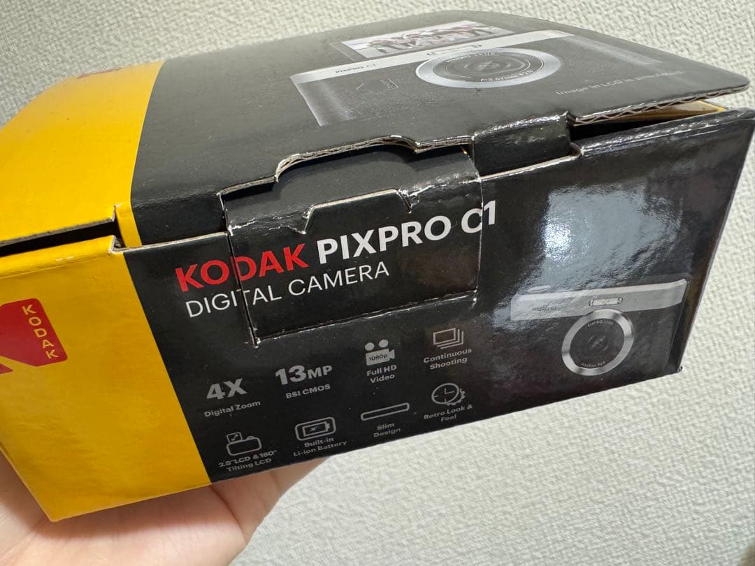 KODAK PIXPRO C1 ブラック 中古品 コンパクトデジタルカメラ