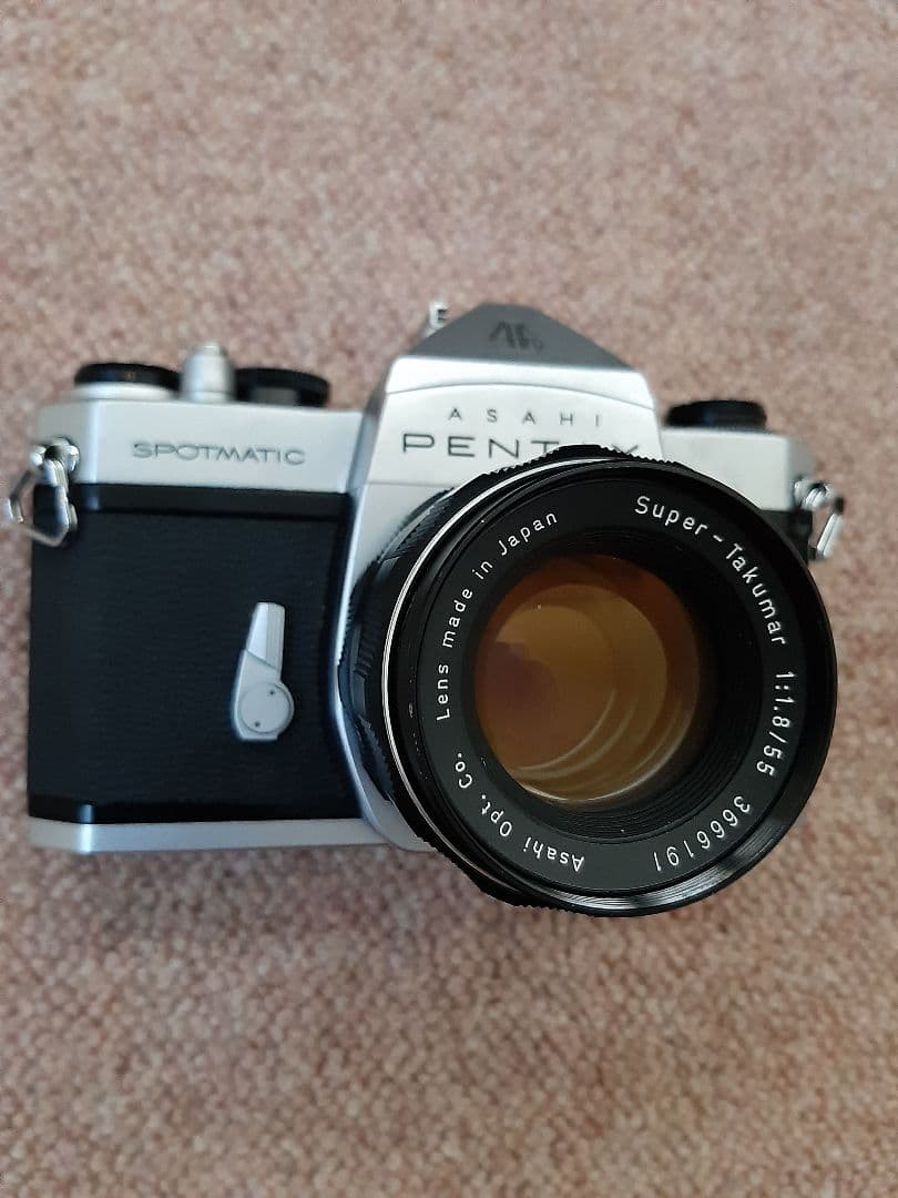 アサヒペンタックス SP SPOTMATIC/TAKUMAR 55mm f1.8