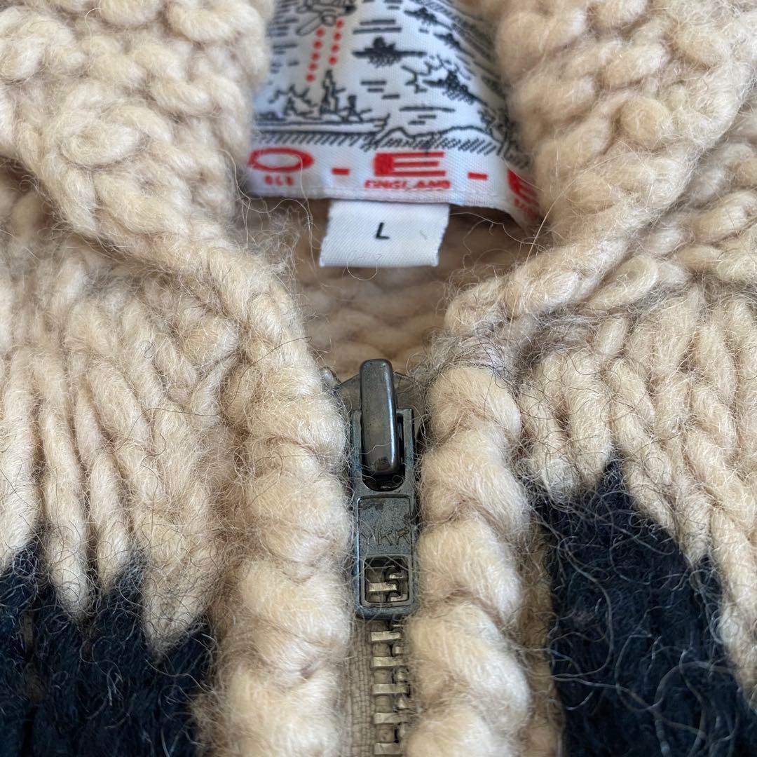 oeb カウチンニット セーター