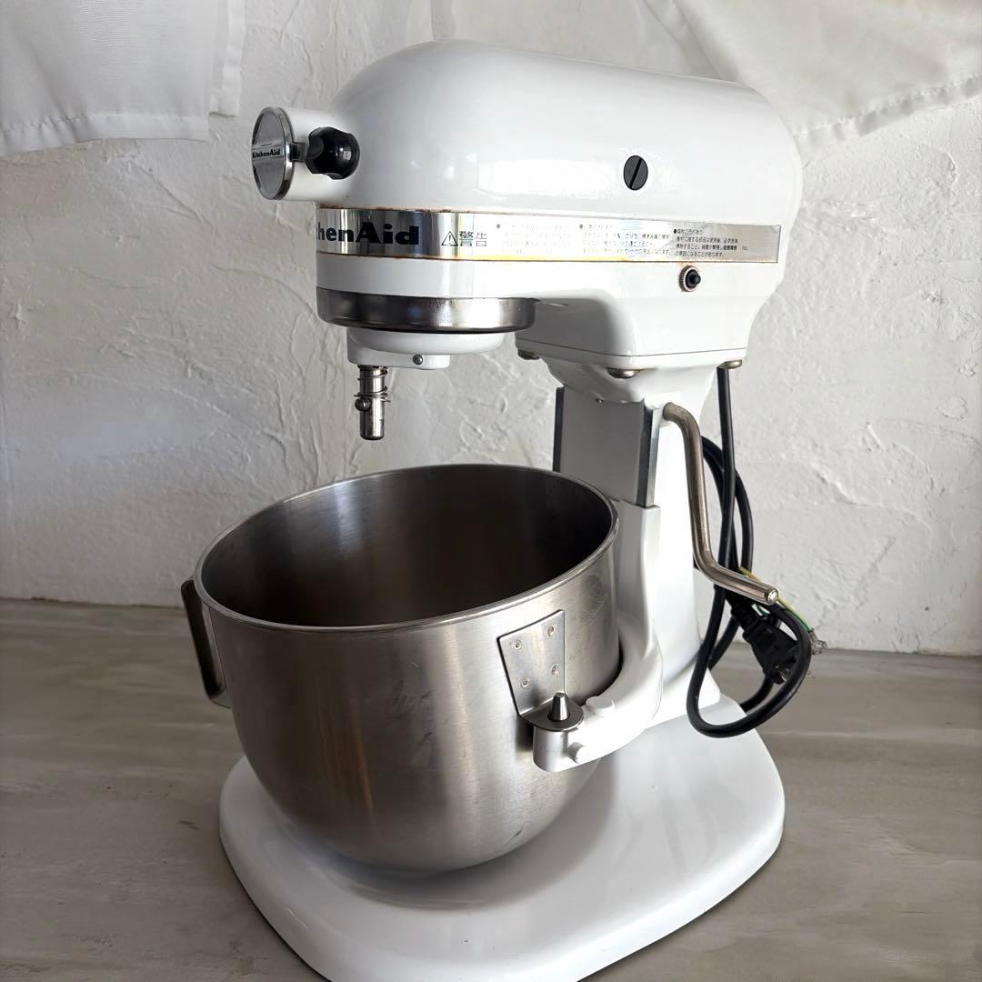 キッチンエイドのスタンドミキサー「KSM5WH」ホワイト