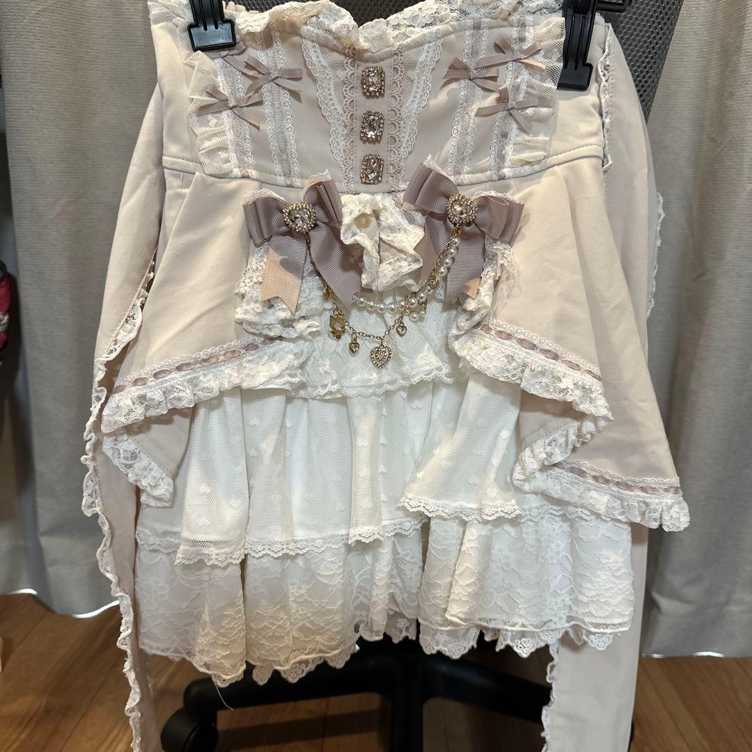 【値下げ】リズリサ LIZLISA はしごカシュクールスカート