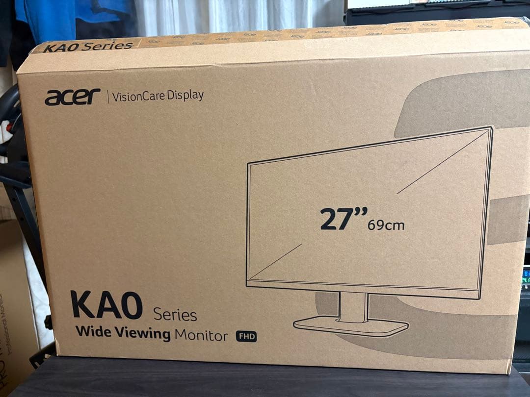 acer KA270 27インチ FHD モニター　2024年製