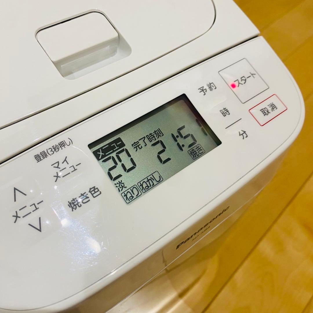 ホームベーカリー Panasonic SD-SB4-W パン焼き