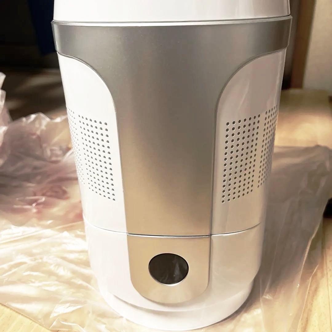 羽根なし セラミックヒーター　冷暖風機 ホワイト 2025年製　極美品