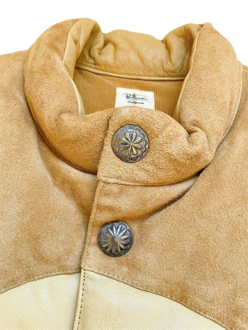 ロンハーマン　レザーダウンベスト　サイズS