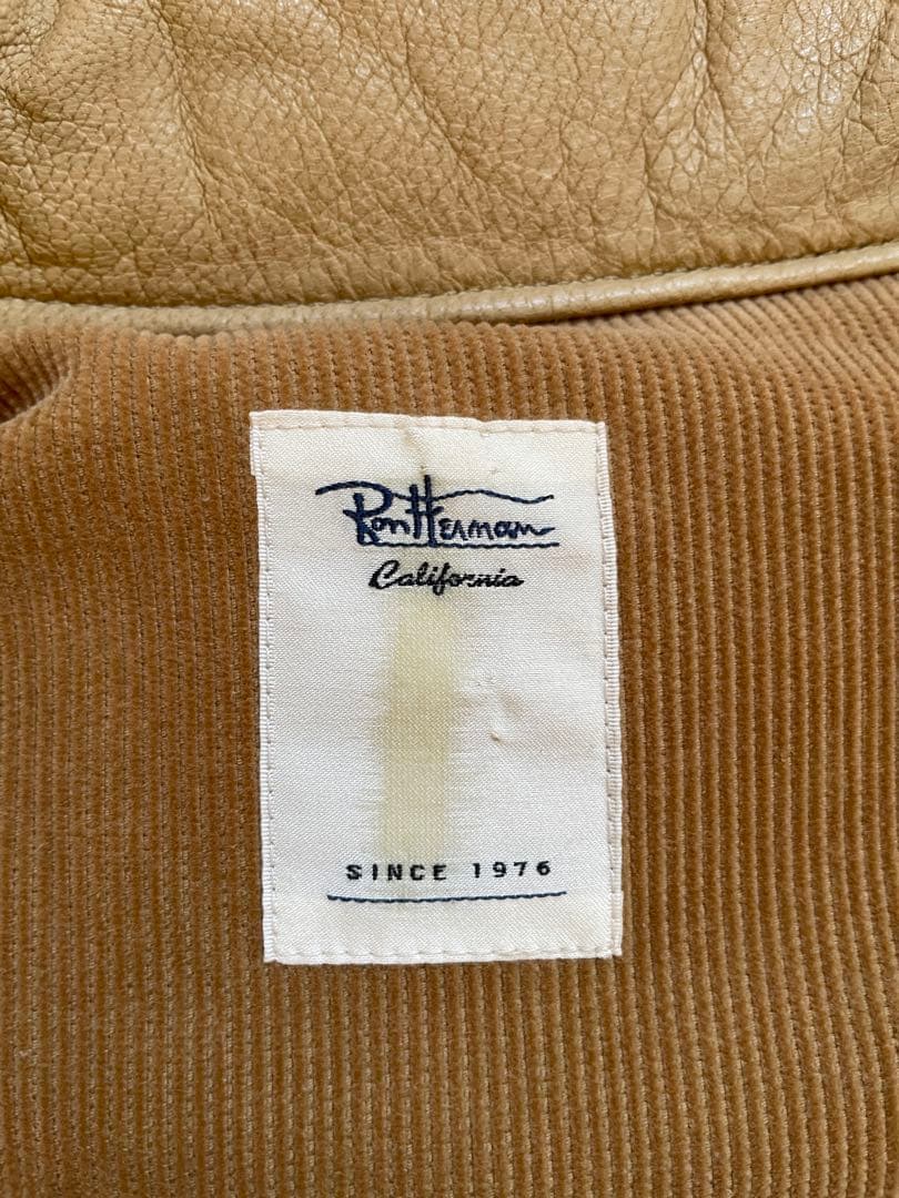 ロンハーマン　レザーダウンベスト　サイズS