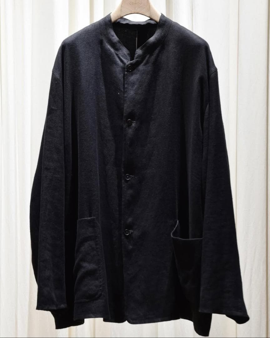 COMOLI 25SS カナパスタンドカラージャケット コモリ