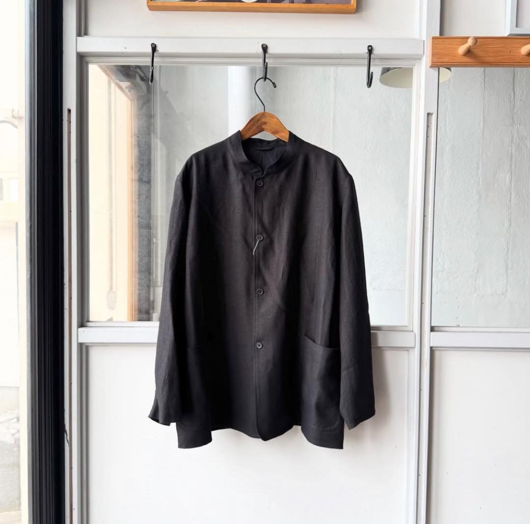 COMOLI 25SS カナパスタンドカラージャケット コモリ