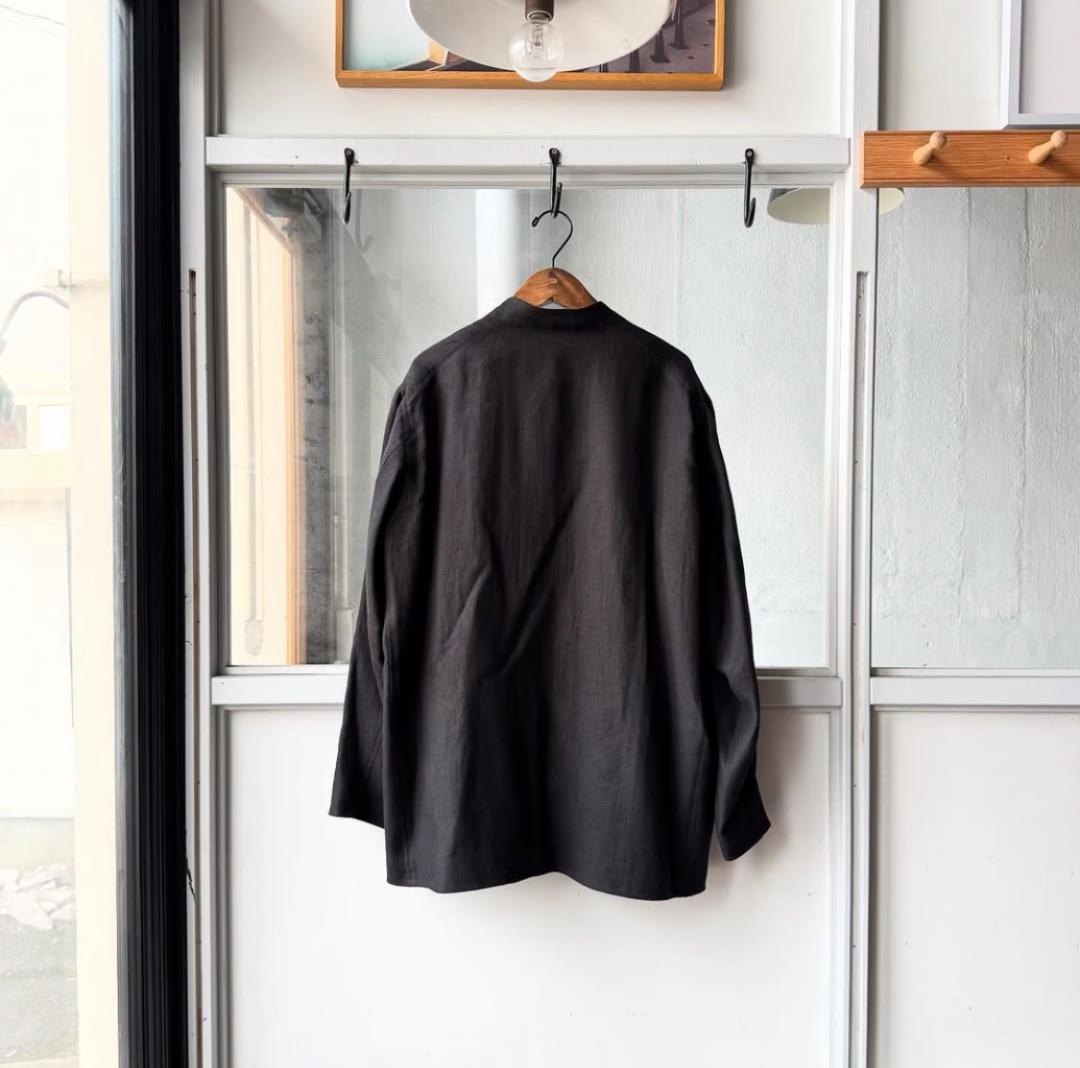 COMOLI 25SS カナパスタンドカラージャケット コモリ