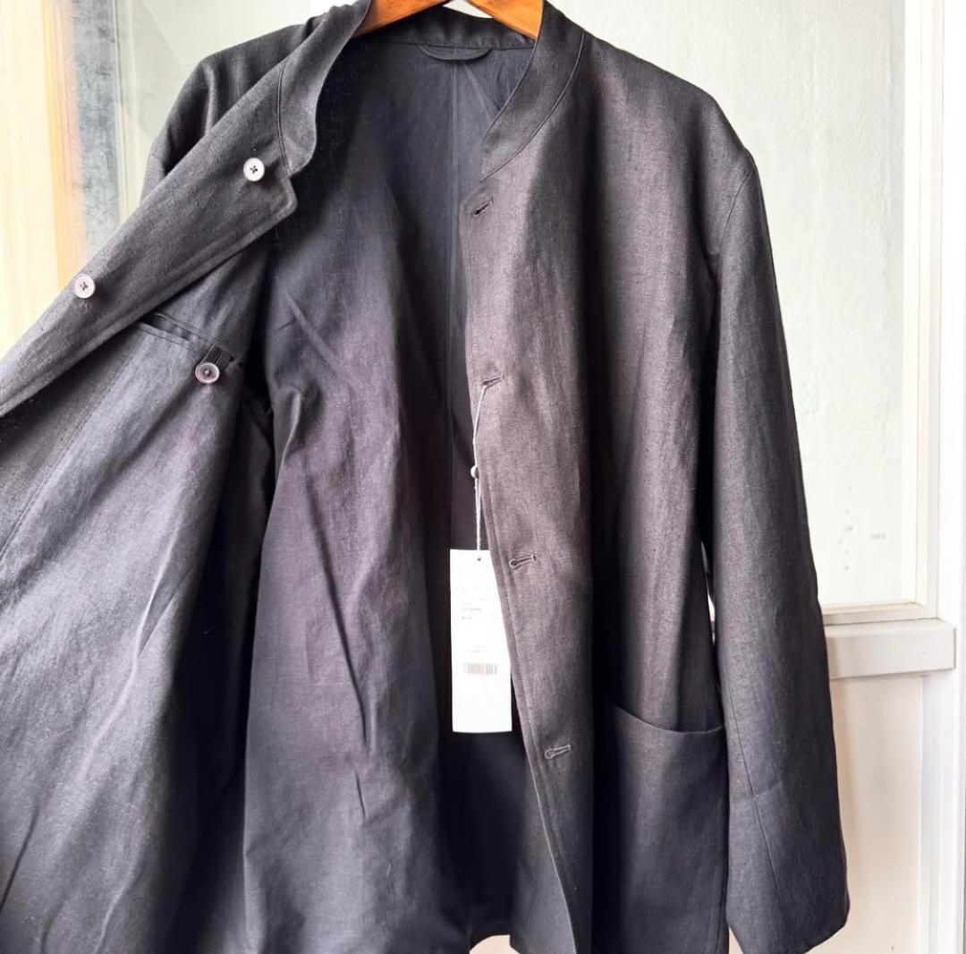 COMOLI 25SS カナパスタンドカラージャケット コモリ