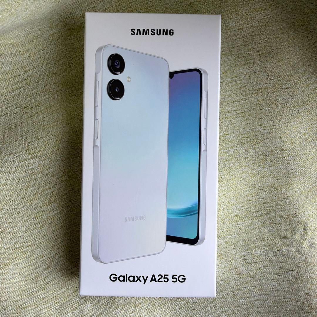 Samsung Galaxy A25 5G Light Blue 本体