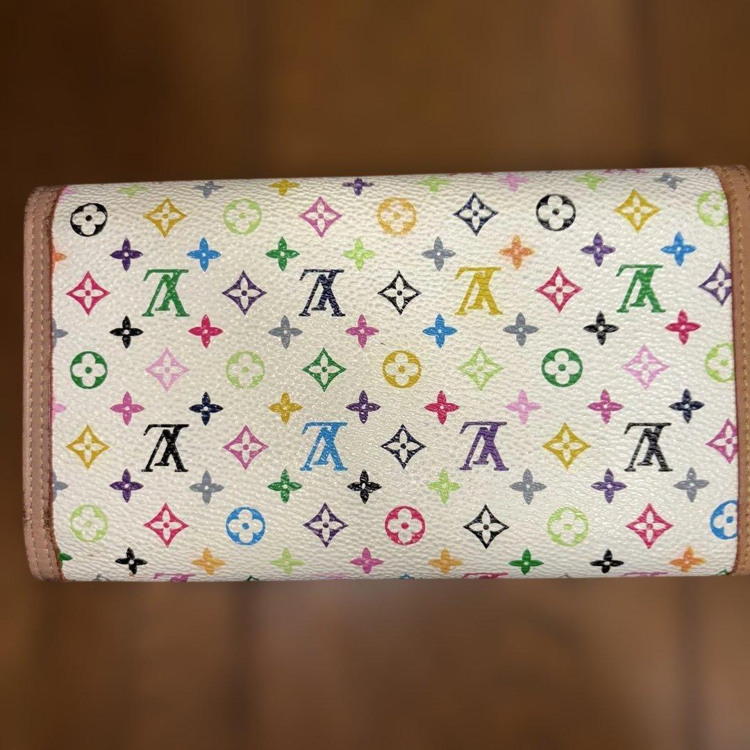 LOUIS VUITTON ルイ・ヴィトン　モノグラム　マルチカラー　ホワイト