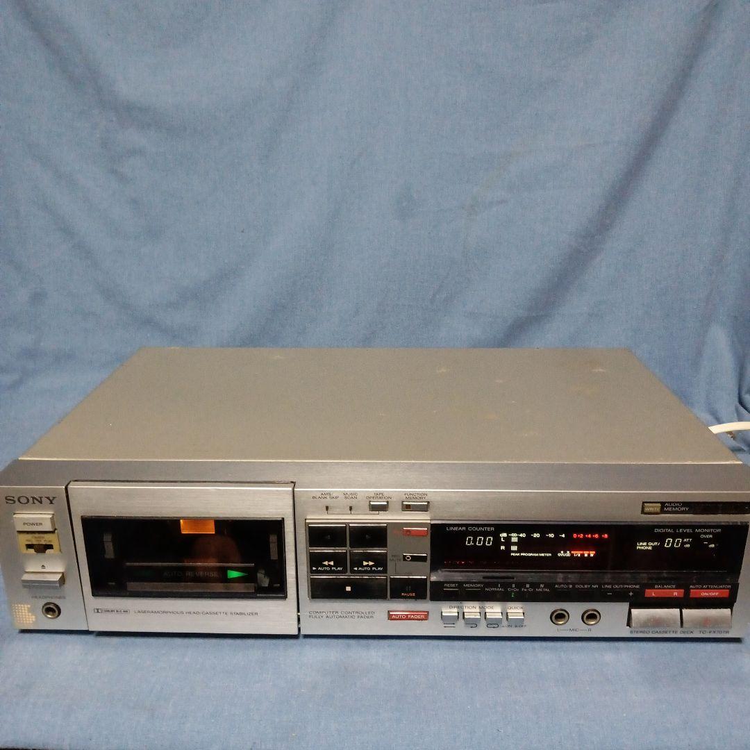 ソニー　ビンテージカセットデッキ　TC-FX707R