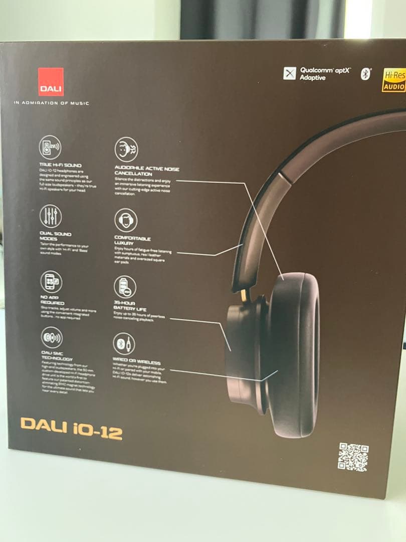 [輸入品]DALI iO-12 ワイヤレスヘッドホン