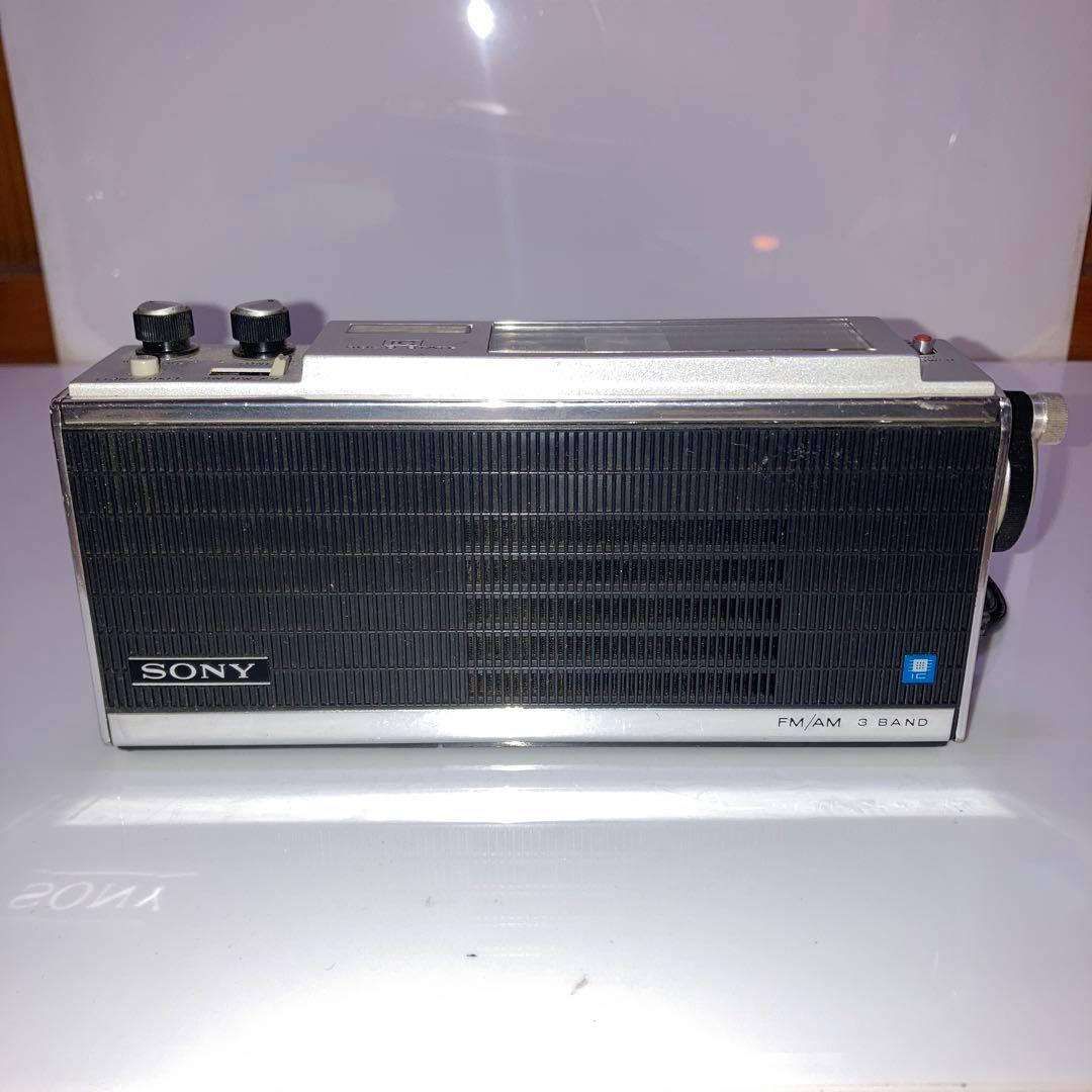 ア*き様 SONY ICF-300 3バンド トランジスターラジオ FM/AM/