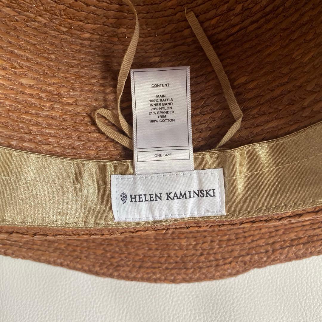 未使用級　ヘレンカミンスキー　ARMADA アルマダ　ラフィアハット