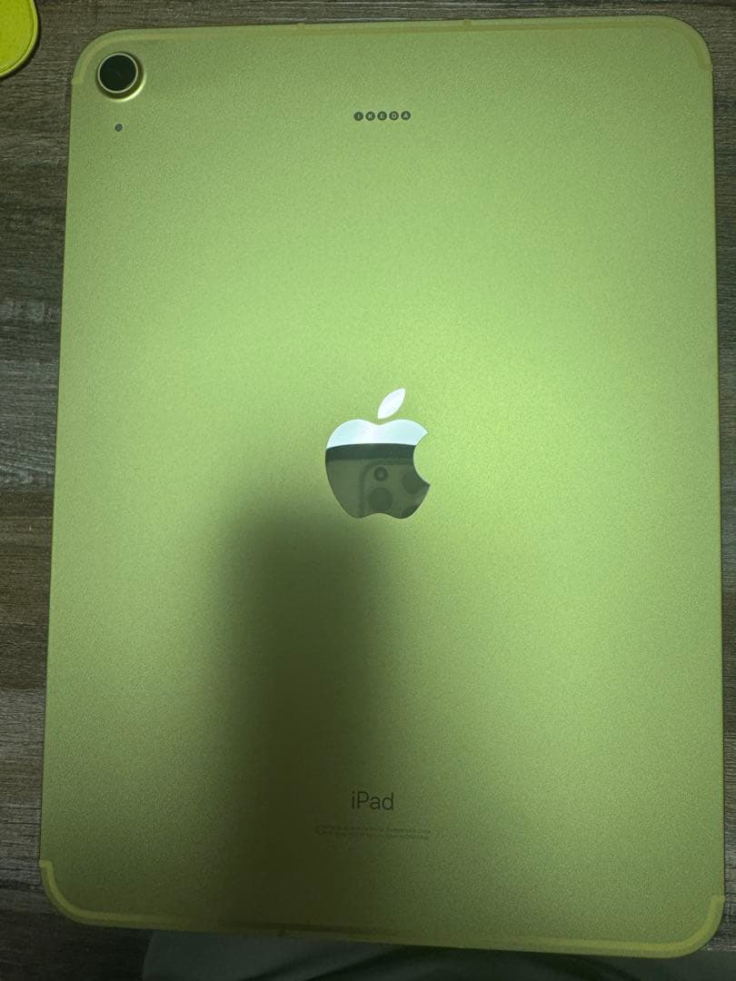 Apple iPad (第10世代) イエロー