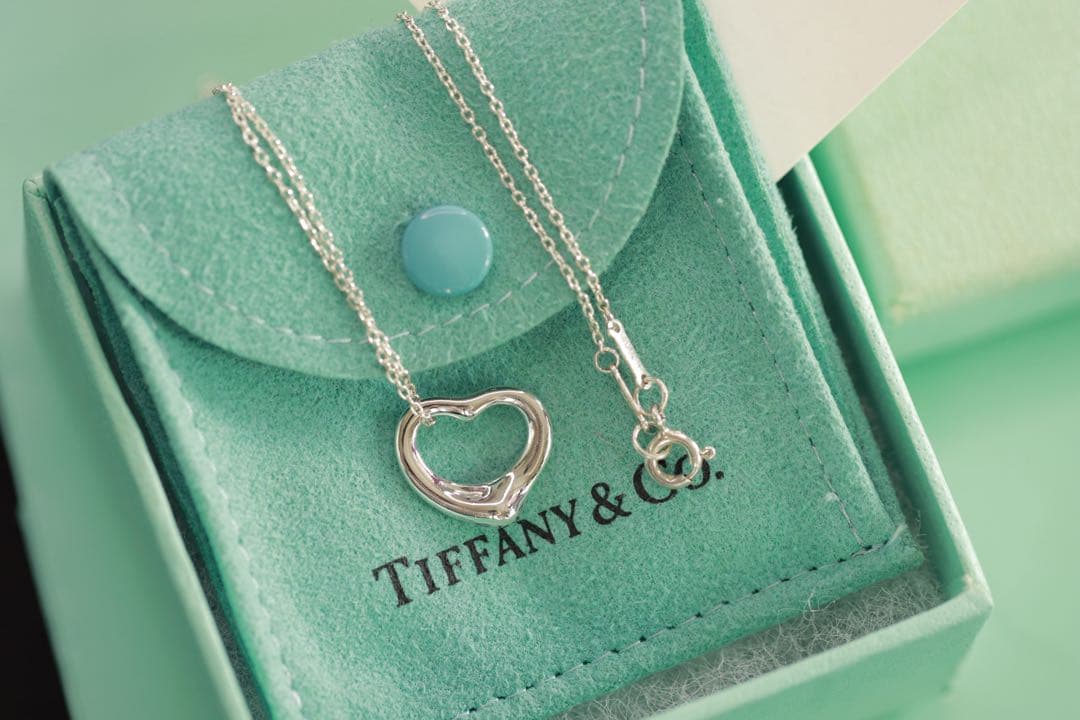 Tiffany & Co.ネックレス オープンハートペンダント