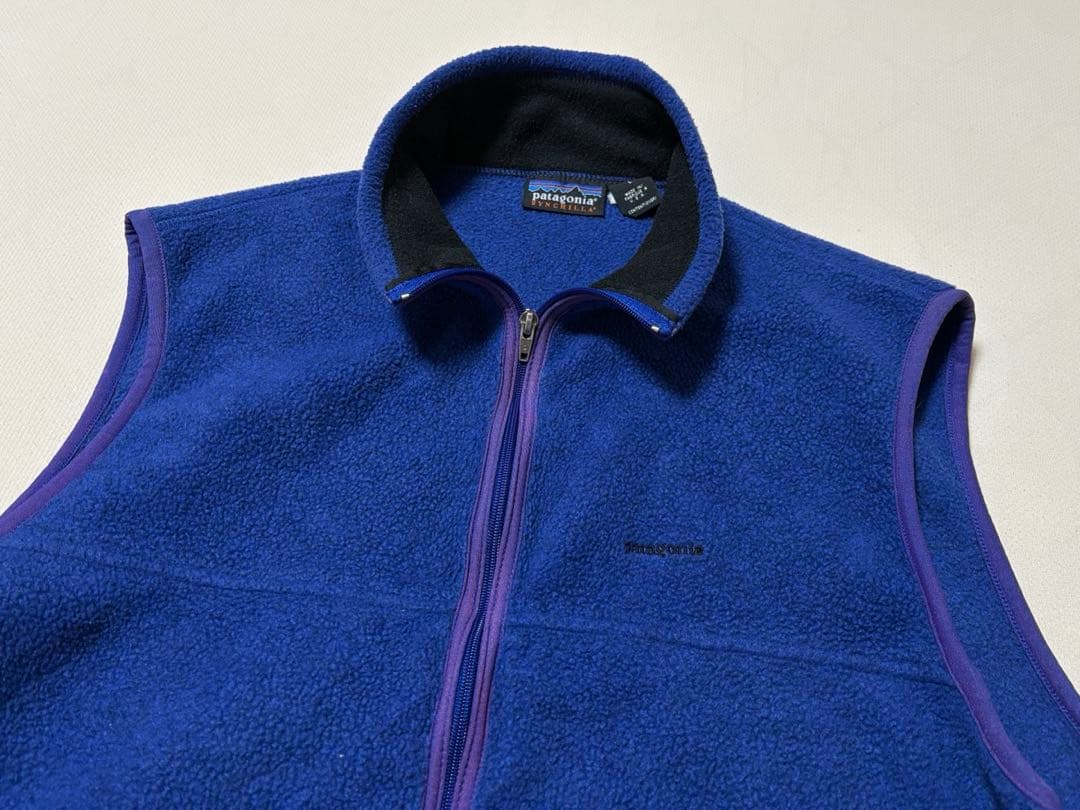 魚*圭様 Patagonia SYNCHILLA フリースベスト 90s サイズ
