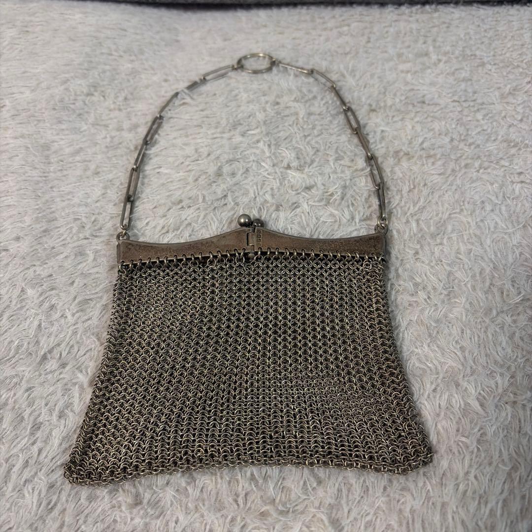 アンティーク純銀バッグ