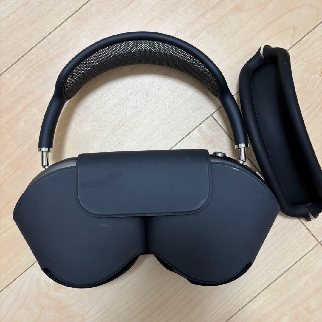 AirPods Max スペースグレー 本体.カバー付き