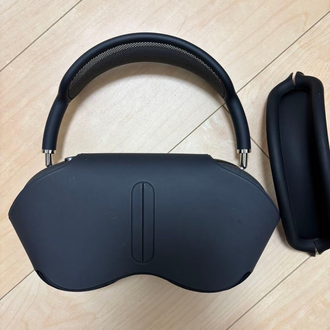AirPods Max スペースグレー 本体.カバー付き