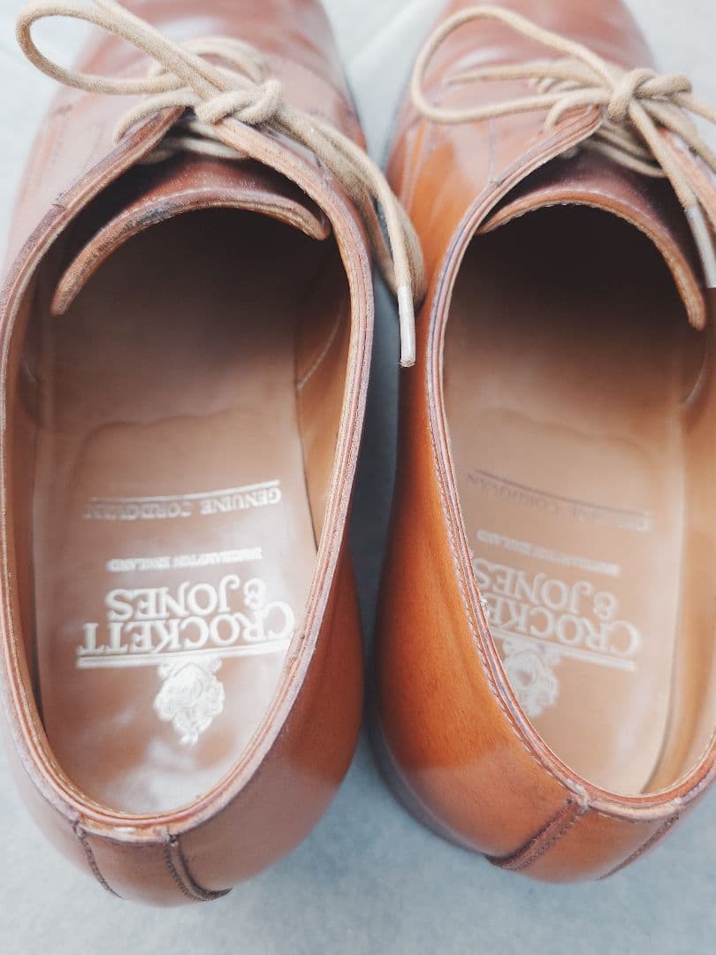 クロケットアンドジョーンズ　ウィスキーコードバン　51/2E