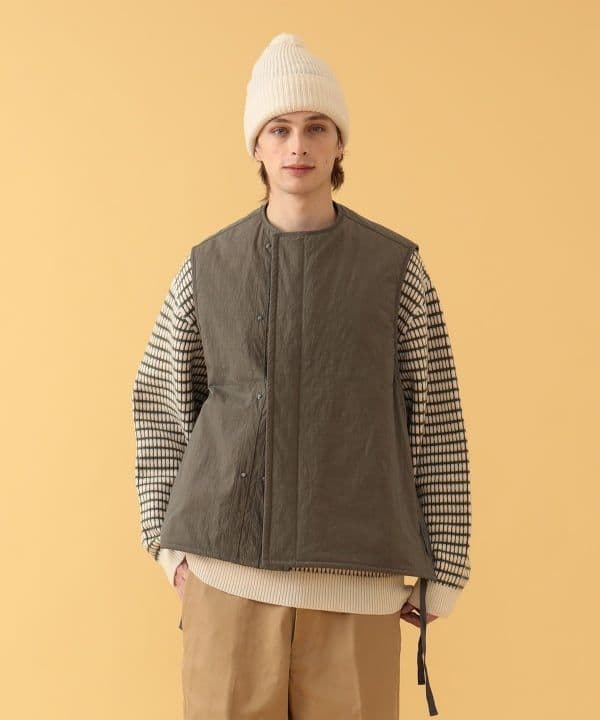 美品　ピルグリム サーフ+サプライ　Raff Insulated ベストオリーブ