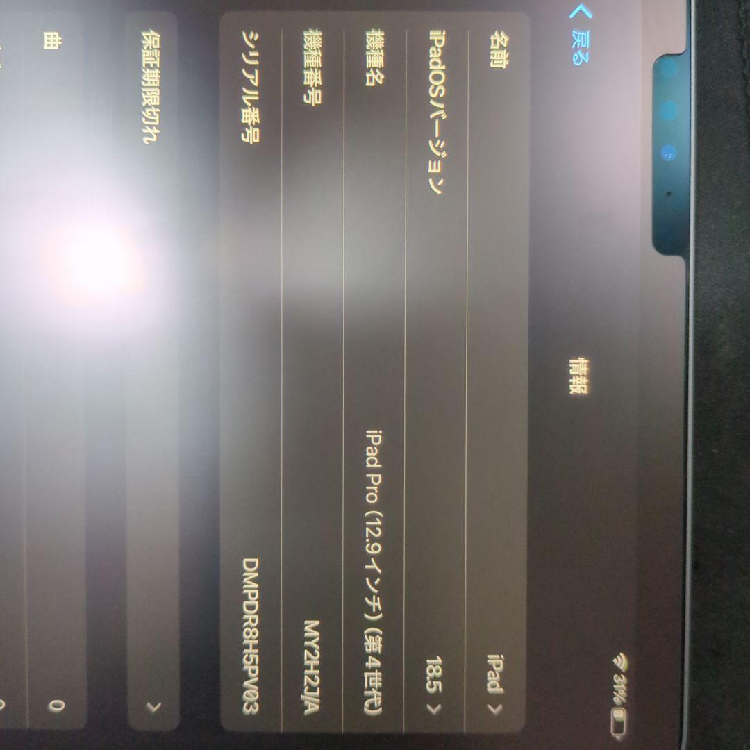 iPad pro 12.9インチ 第4世代 + Apple Pencil第2世代