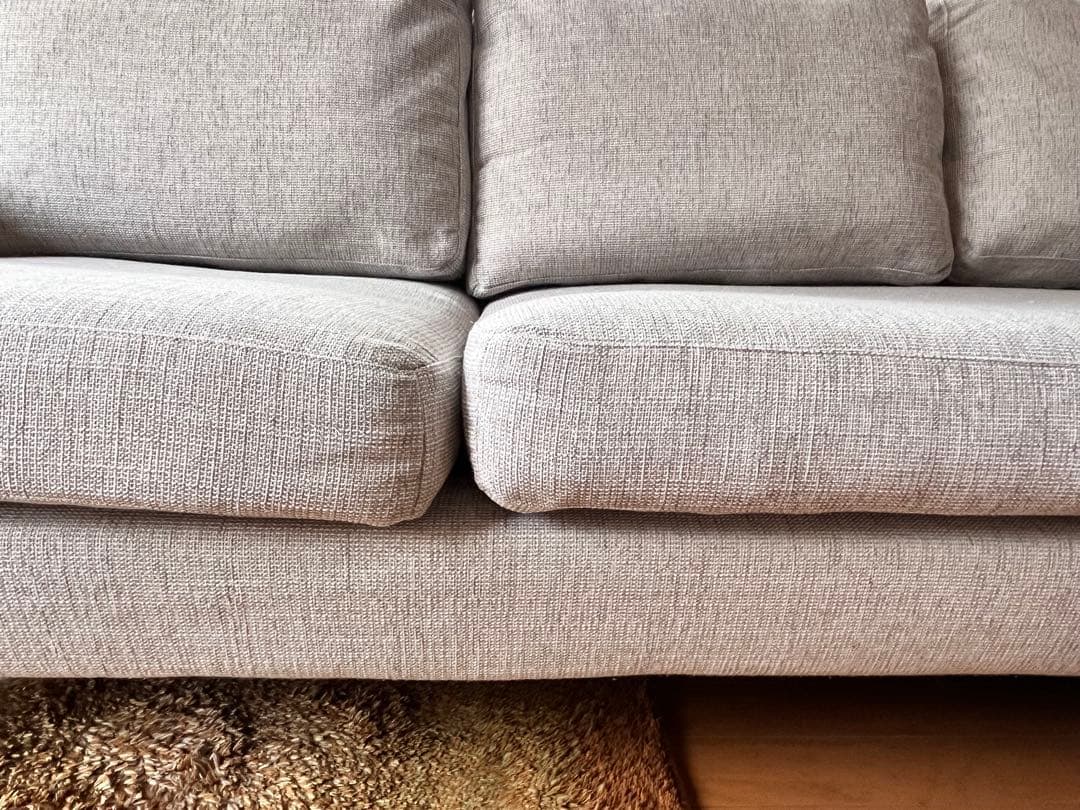 【美品】大塚家具　組み替え可能　カウチソファ　ＣＡＳ-Ｄ　ヘッドレスト付