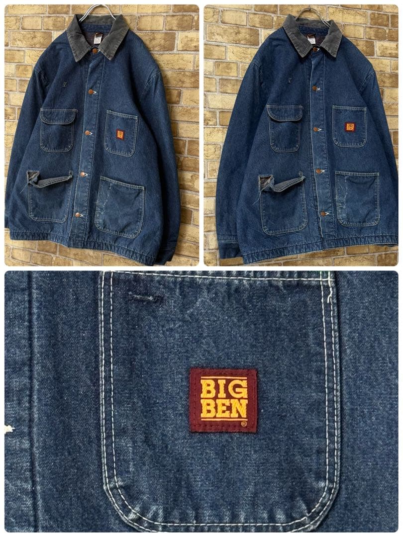 BIGBEN　ビッグベン　USA製　デニムカバーオール　ヴィンテージ　44
