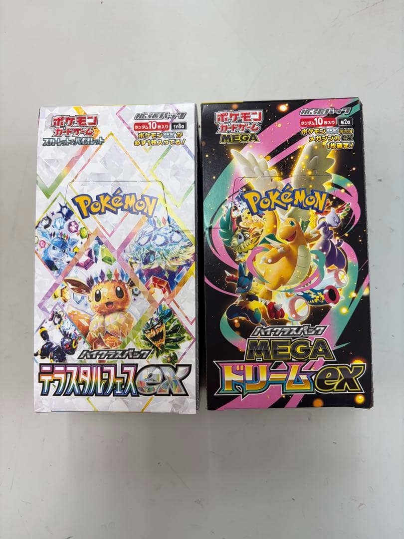 ポケモンカード　テラスタルフェスex MEGAドリームex シュリンク無し