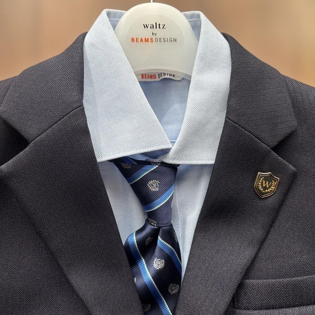 BEAMS フォーマルスーツ ネイビーブルー　150