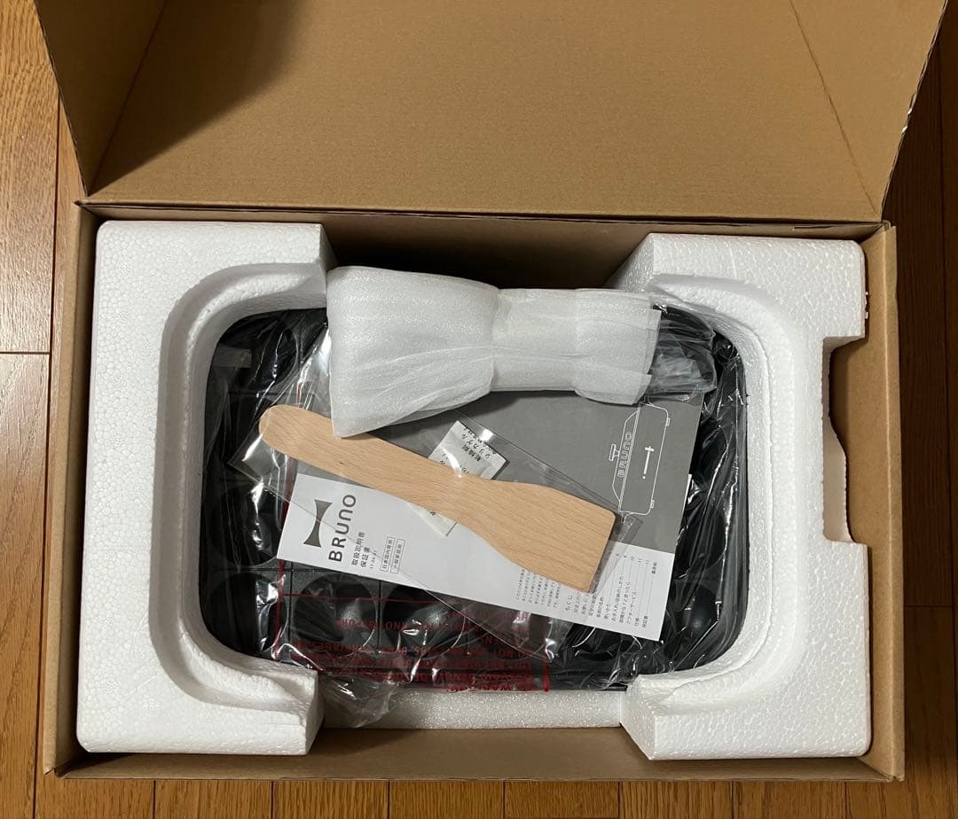 【新品◦未使用品】BRUNO コンパクトホットプレート BOE021ネイビー