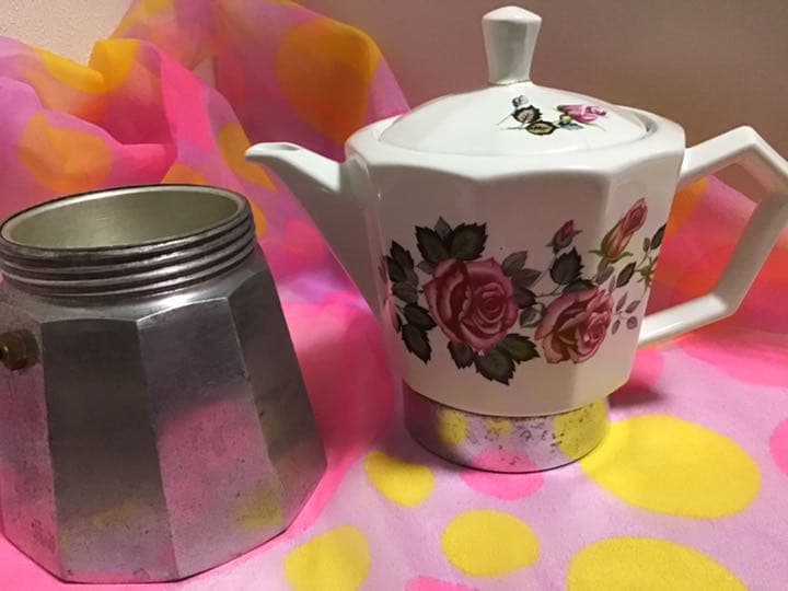 イタリア製　ヴィンテージ　エスプレッソメーカー　アンティーク　レトロ