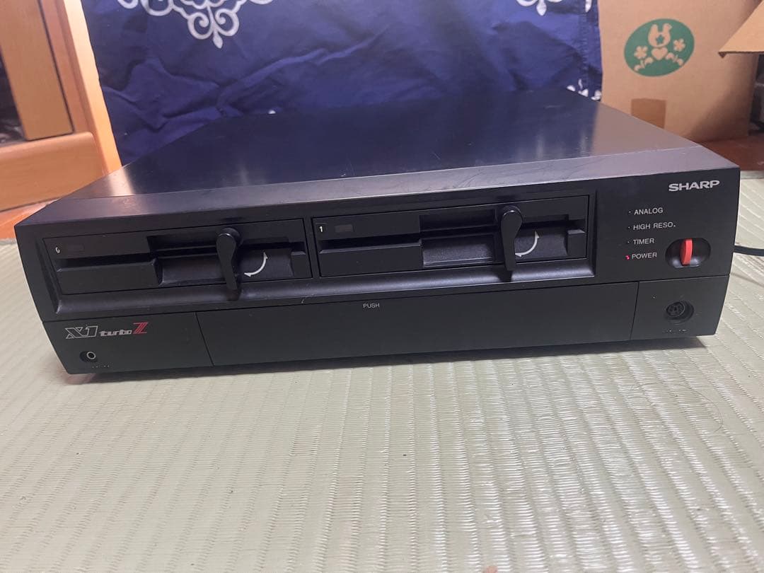 SHARP ⭐︎X1 turboZ CZ-880CB⭐︎他ソフトあり⭐︎通電確認のみ⭐︎