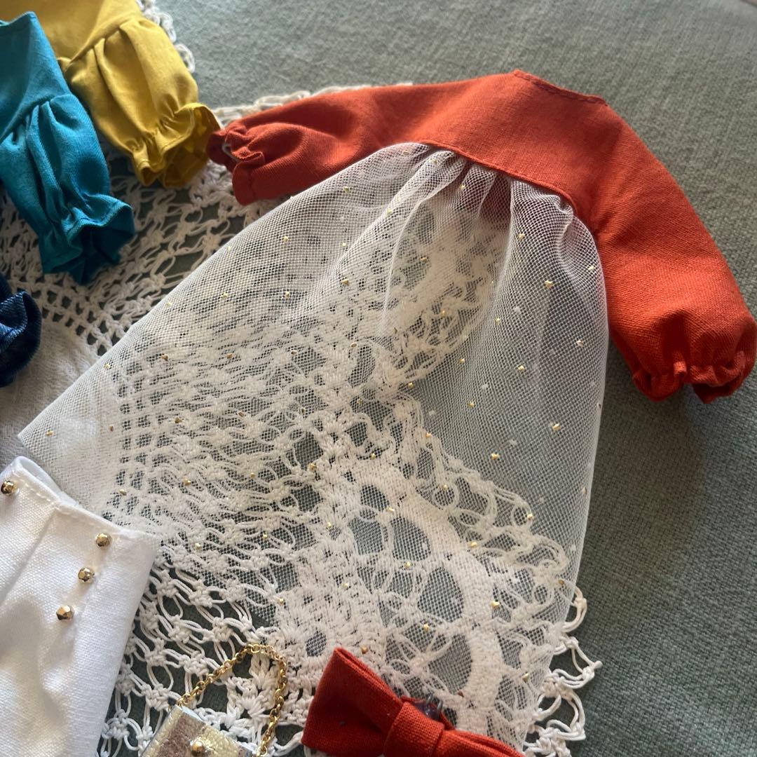 4546 あ　22cmドール服 ハンドメイド