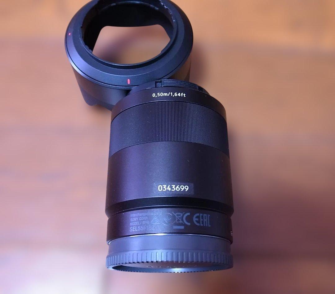 美品 SONY α Sonnar T* FE 55mm F1.8 ZA