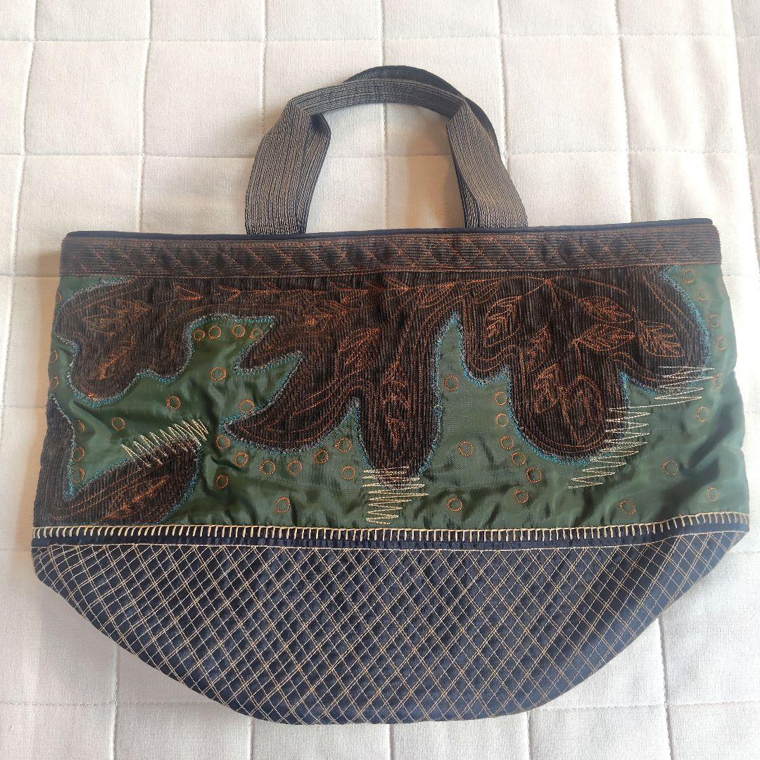 TAMASHA 刺繍 バッグ ISSEY MIYAKE イッセイミヤケ