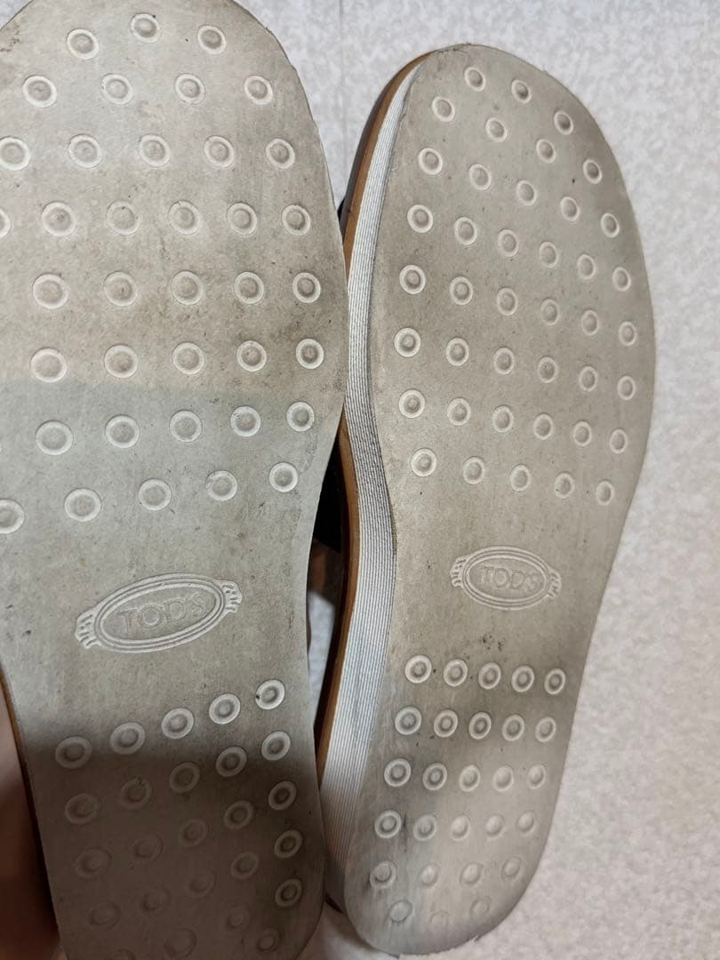 TOD'S トッズ フリンジ スタッズ サンダル 37