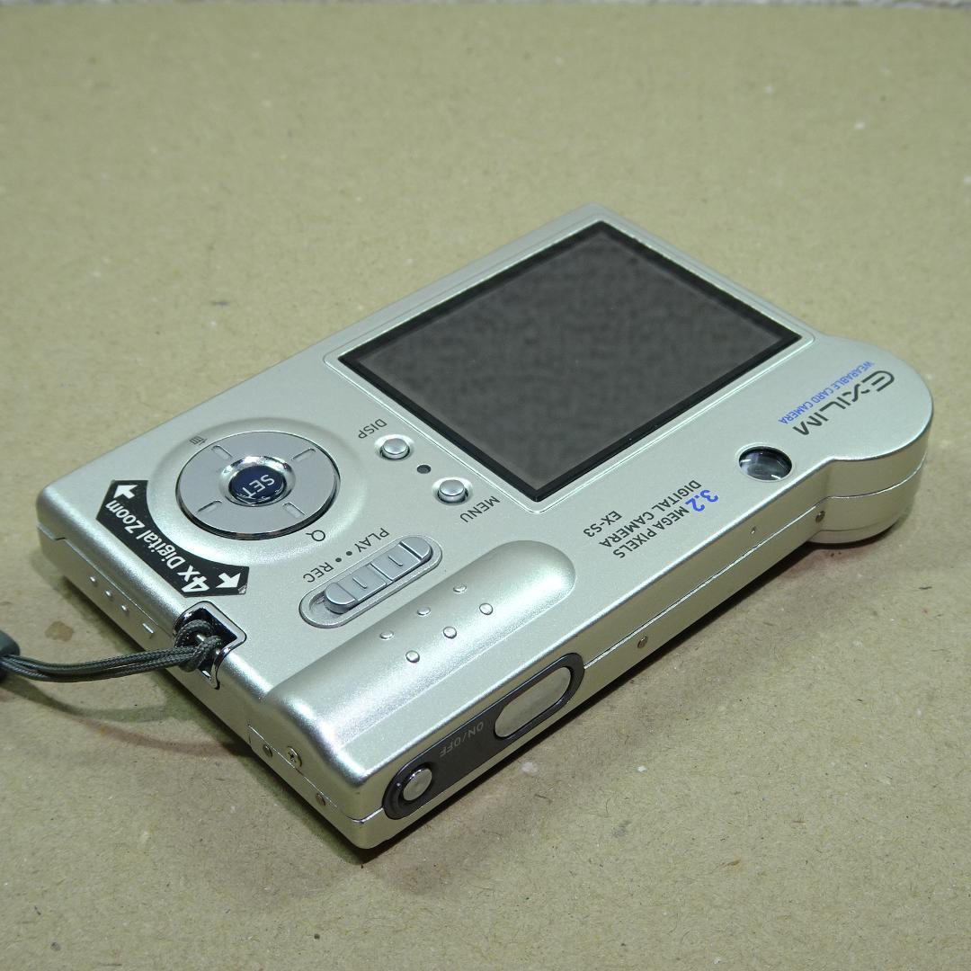 カシオ EXILIM EX-S3 コンデジ 純正バッテリー新品 SDカード2GB