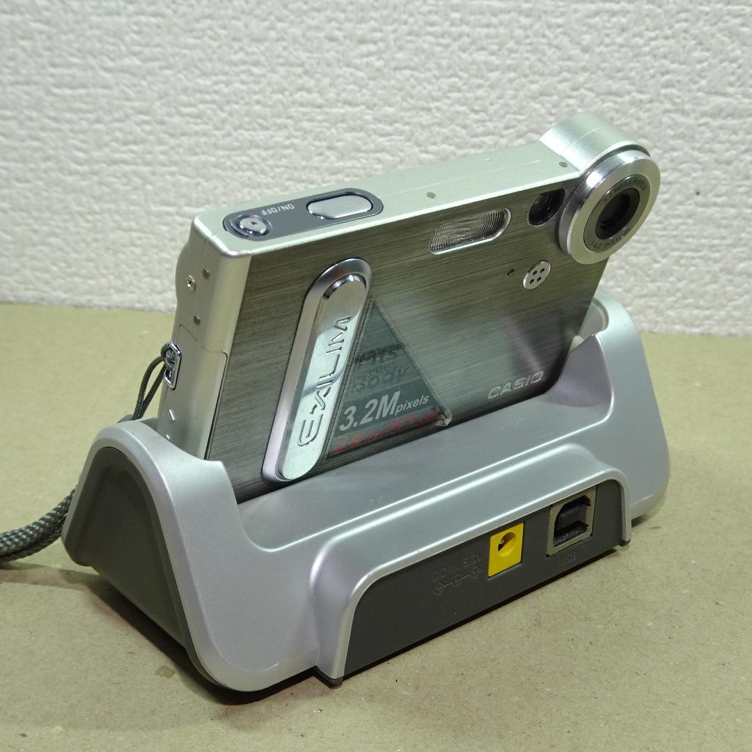 カシオ EXILIM EX-S3 コンデジ 純正バッテリー新品 SDカード2GB