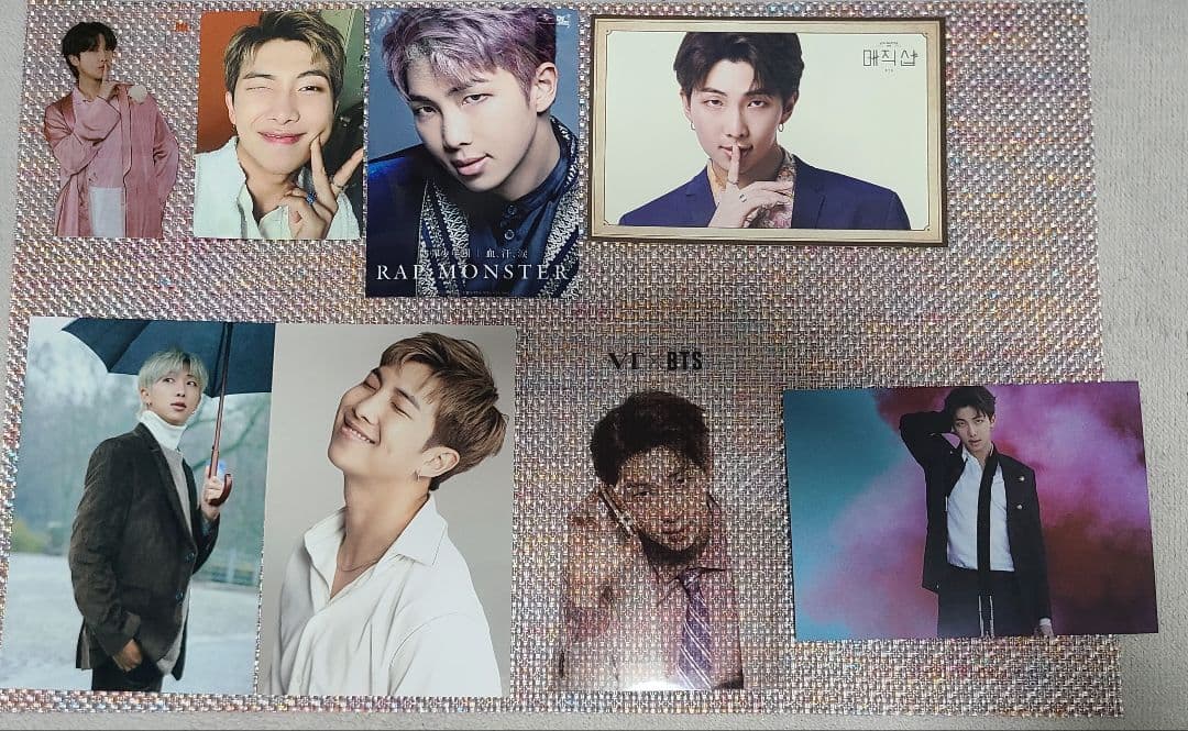 BTS RM ナムジュン トレカ ミニフォトカード プレミアムフォト セット