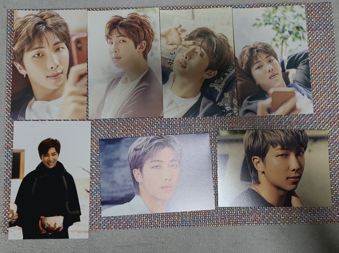 BTS RM ナムジュン トレカ ミニフォトカード プレミアムフォト セット