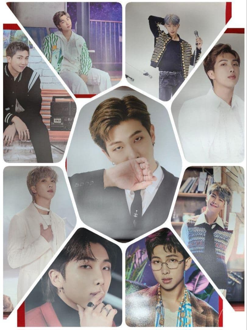 BTS RM ナムジュン トレカ ミニフォトカード プレミアムフォト セット