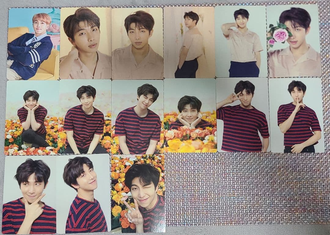 BTS RM ナムジュン トレカ ミニフォトカード プレミアムフォト セット
