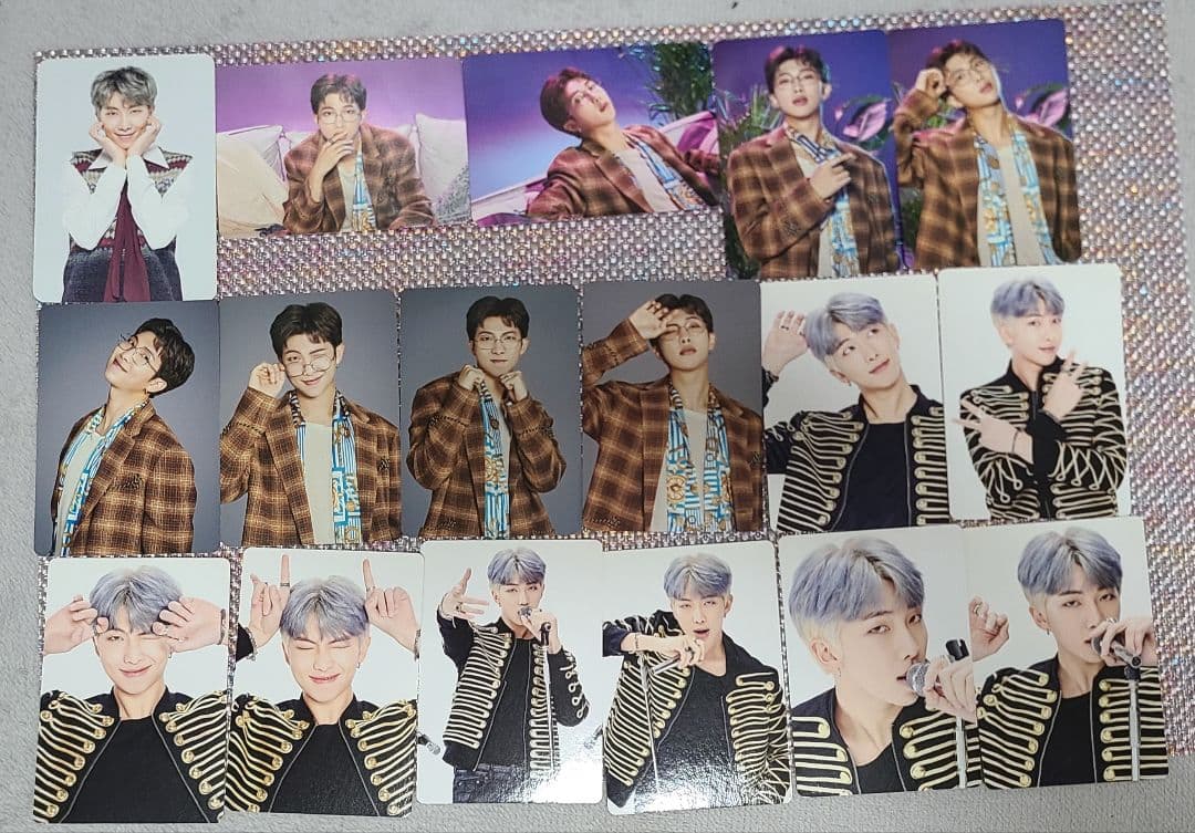 BTS RM ナムジュン トレカ ミニフォトカード プレミアムフォト セット