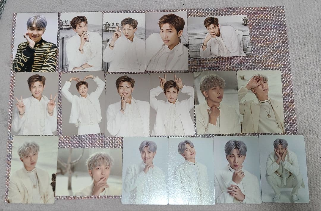 BTS RM ナムジュン トレカ ミニフォトカード プレミアムフォト セット