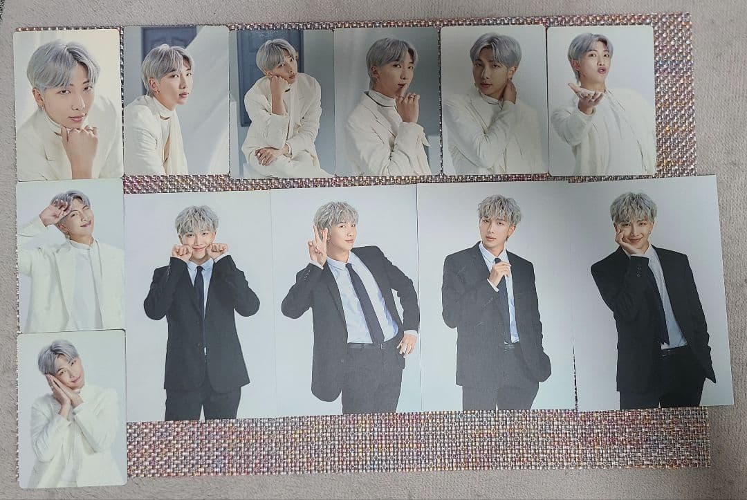 BTS RM ナムジュン トレカ ミニフォトカード プレミアムフォト セット