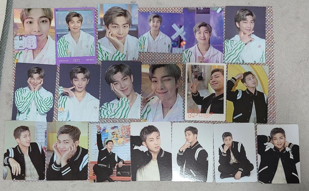BTS RM ナムジュン トレカ ミニフォトカード プレミアムフォト セット